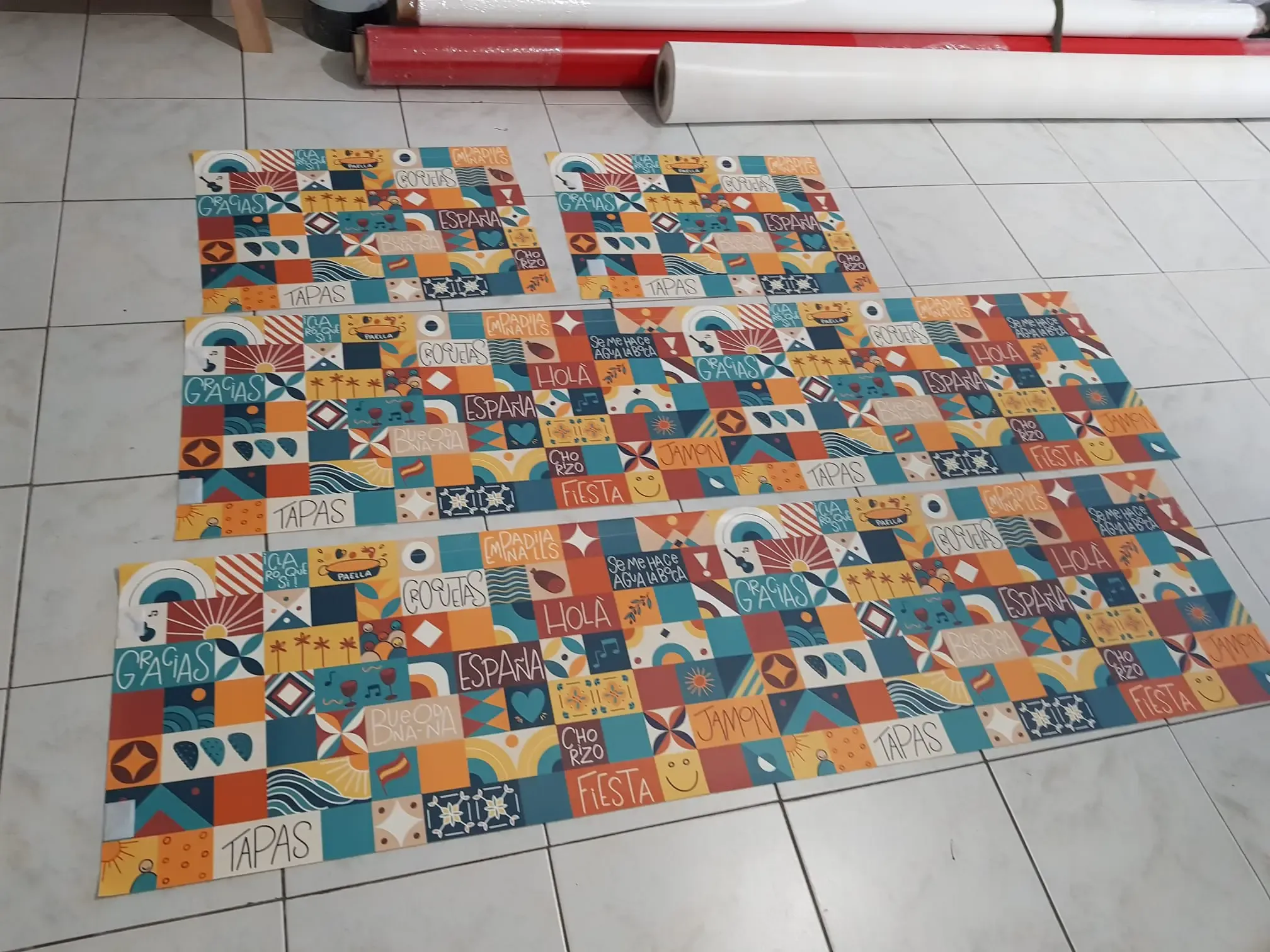 Tapis technique sur mesure - SLB Sellerie