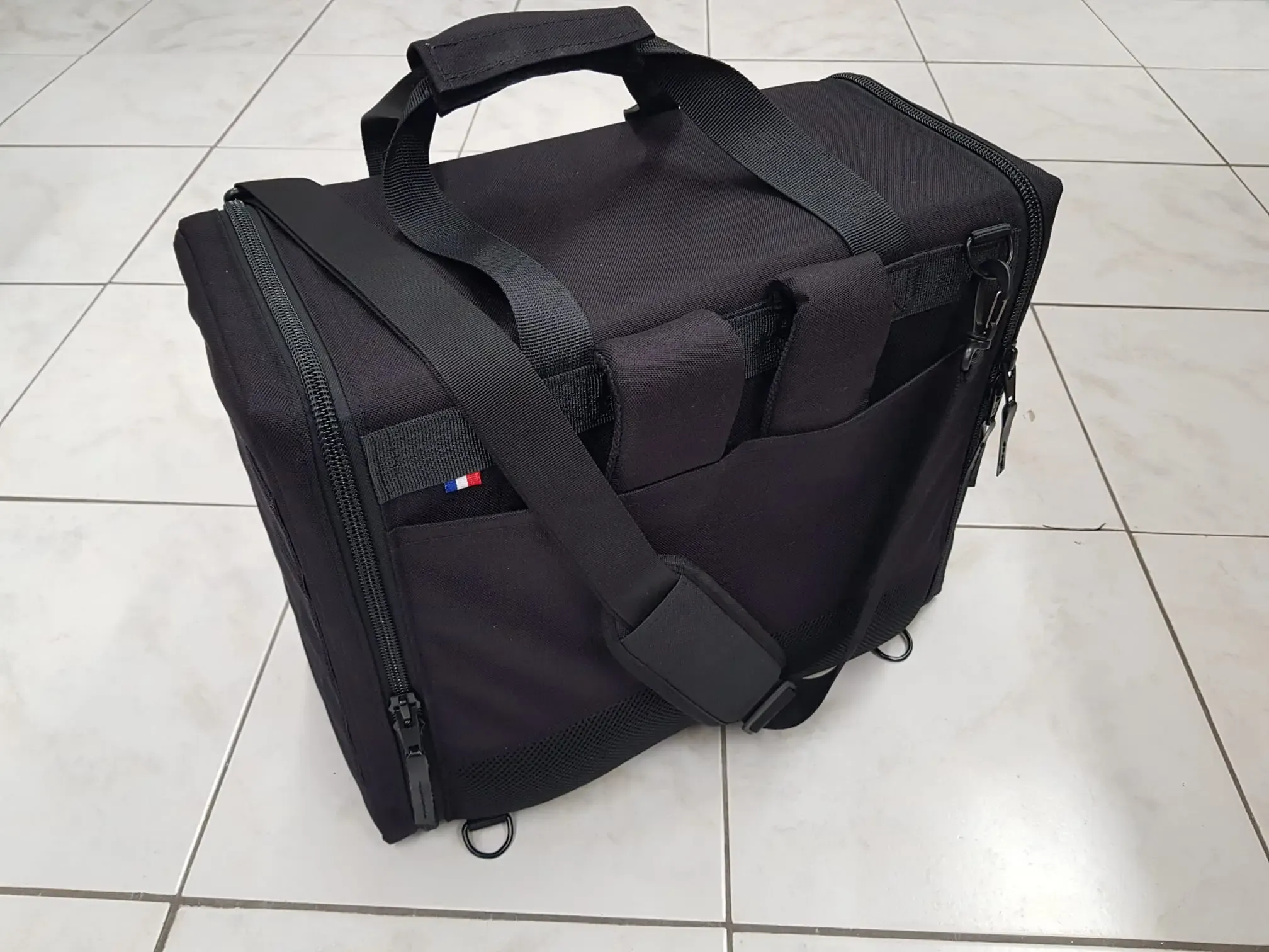 Sacoche technique sur mesure - SLB Sellerie